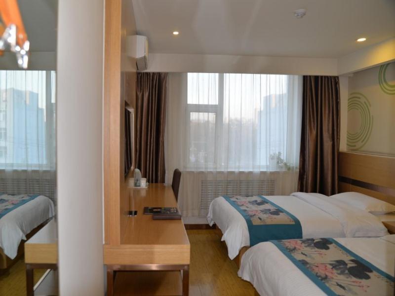 Greentree Inn Hotel Jianhe Subway Station North Palace Taiyuan Εξωτερικό φωτογραφία